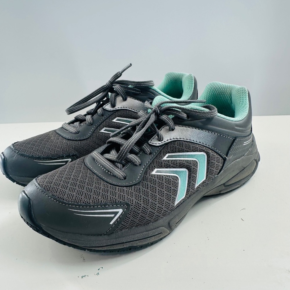 Dr. Scholl's Work Shoes Steel Grey Women's Size‎ 7M Walking Sneakers